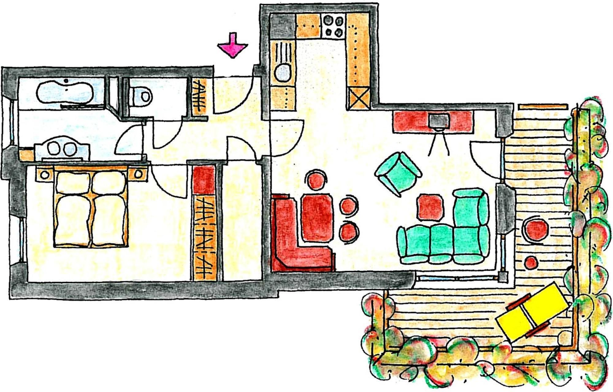 Chalet Zauberfloete Radstadt Kamer foto